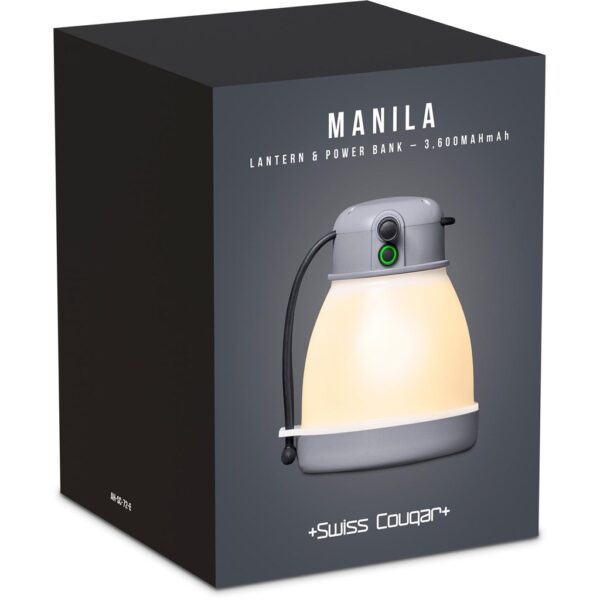 Swiss Cougar Manila Lantern & Power Bank - 3,600mAh - Image 5