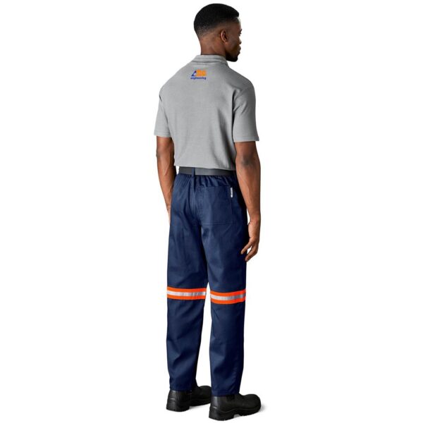 Trade Polycotton Pants - Reflective Legs - Orange Tape - Image 4