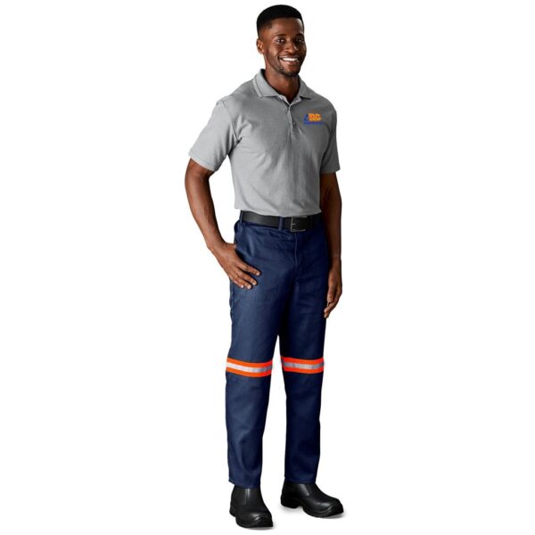 Trade Polycotton Pants - Reflective Legs - Orange Tape - Image 2