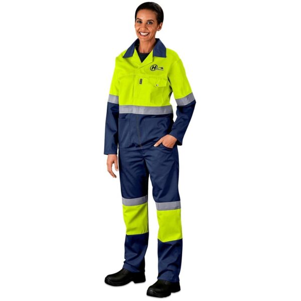 Traffic Premium Two-Tone Hi-Viz Reflective Jacket - Image 5