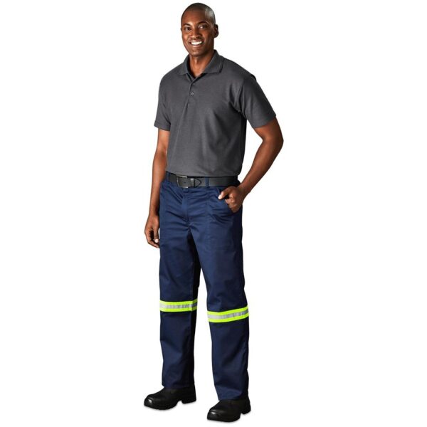 Site Premium Polycotton Pants - Reflective Legs - Yellow Tape - Image 7