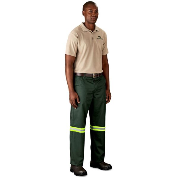 Site Premium Polycotton Pants - Reflective Legs - Yellow Tape - Image 3