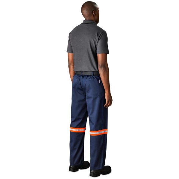 Site Premium Polycotton Pants - Reflective Legs - Orange Tape - Image 3