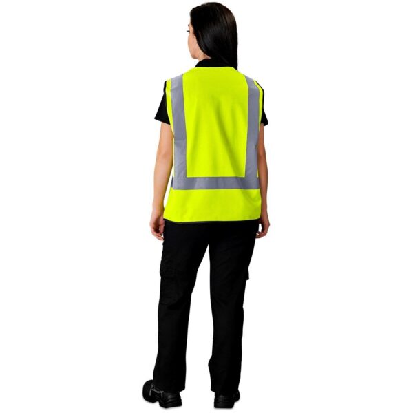 Direction En4 Hi-Viz Reflective Full Zip Vest - Image 7