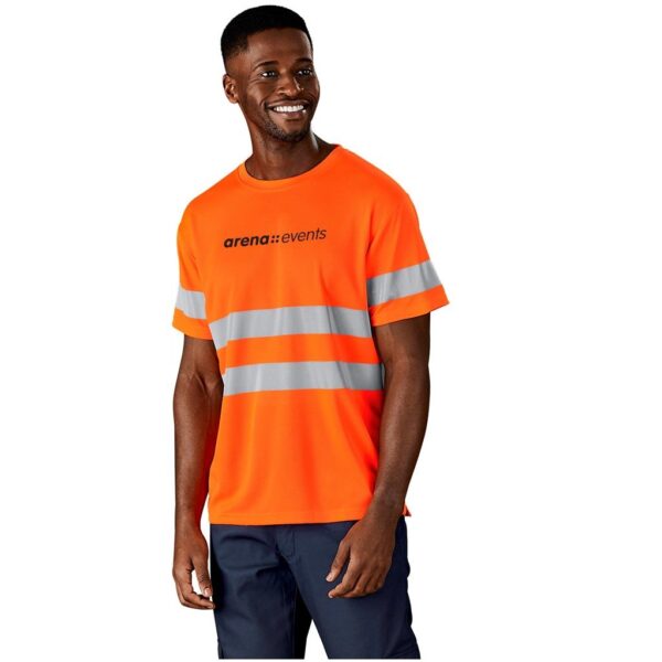Construction Hi-Viz Reflective T-Shirt - Image 2