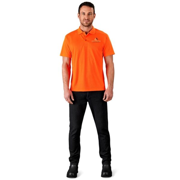 Sector Hi-Viz Golf Shirt - Image 6