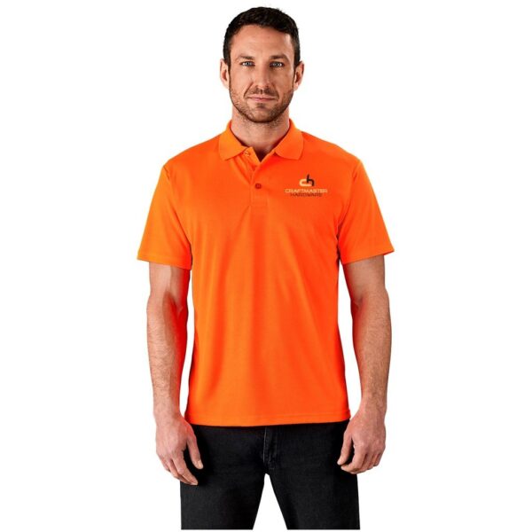 Sector Hi-Viz Golf Shirt - Image 2