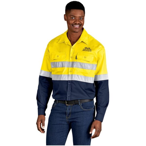 Access Vented Two-Tone Reflective Work Shirt - Image 2