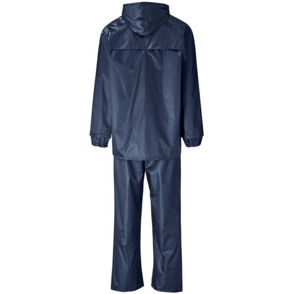 Weather Polyester/PVC Rainsuit - Navy - Image 5