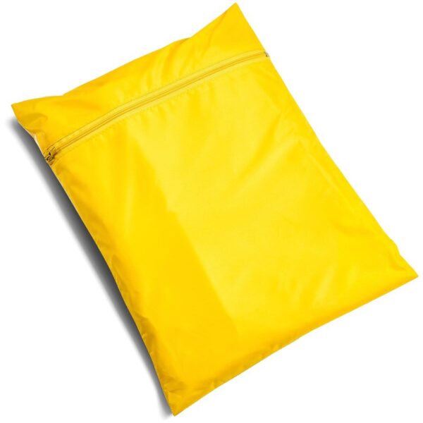 Thunder Rubberised Polyester/Pvc Raincoat - Yellow - Image 6