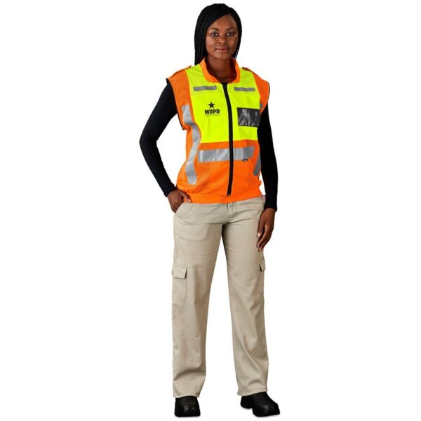 Metro Two-Tone Hi-Viz Reflective Zip-Off Jacket - Image 3