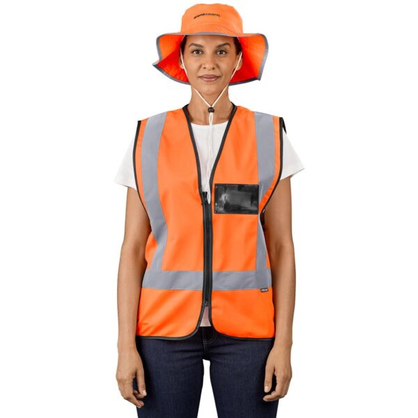 Roadside Hi-Viz Reflective Hat - Image 2