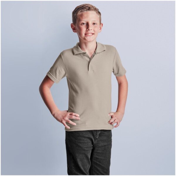 Kids Basic Pique Golf Shirt - Image 3