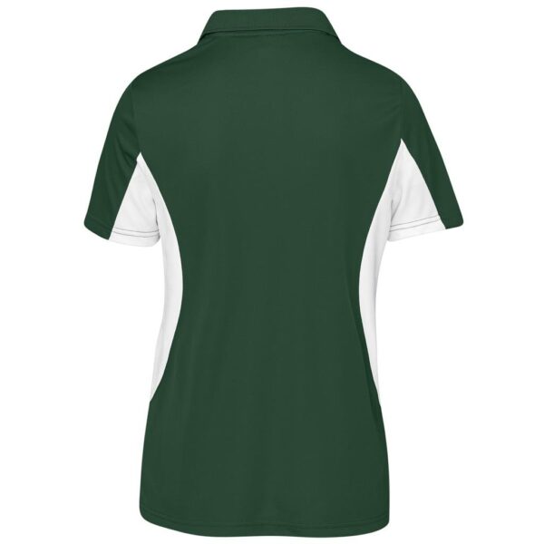 Kids Championship Golf Shirt - Dark Green - Image 4