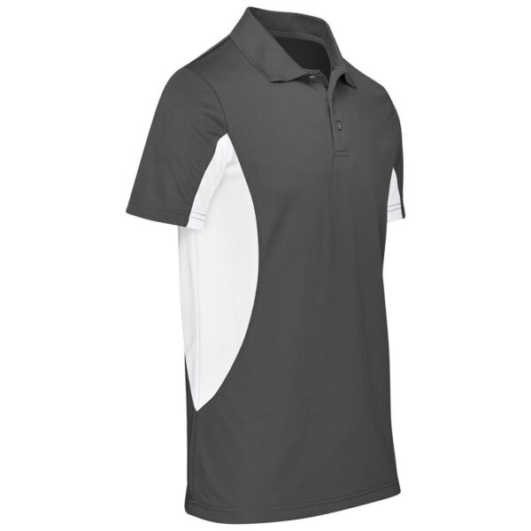 Kids Championship Golf Shirt - Grey - Image 4