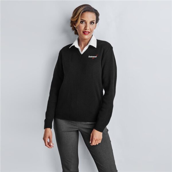 Ladies Heavyweight Ecuador V-Neck Jersey - Image 2