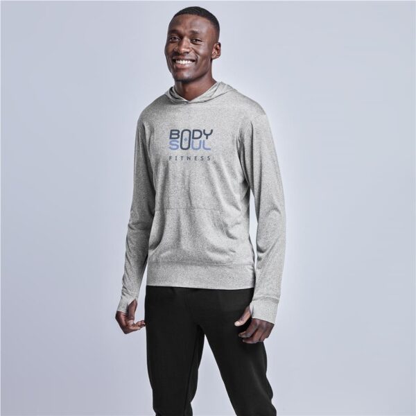 Mens Fitness Lightweight Hooded Sweater - Image 2