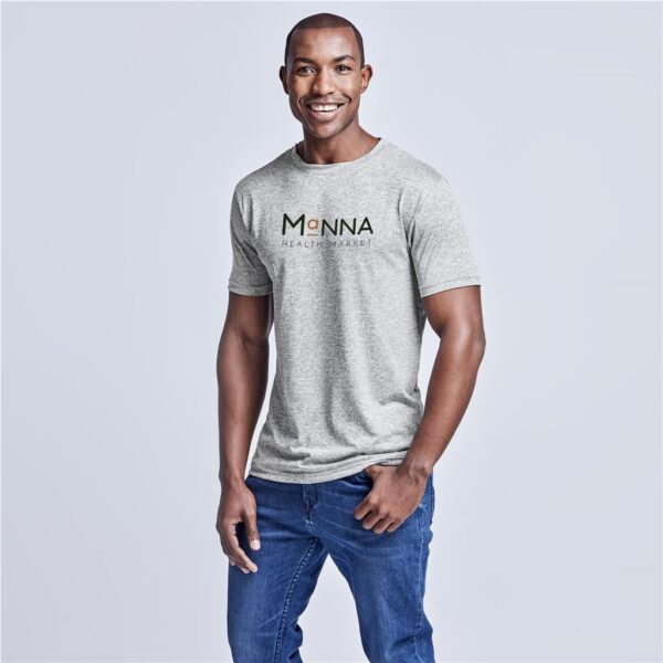 Mens Oregon Melange T-Shirt - Image 2