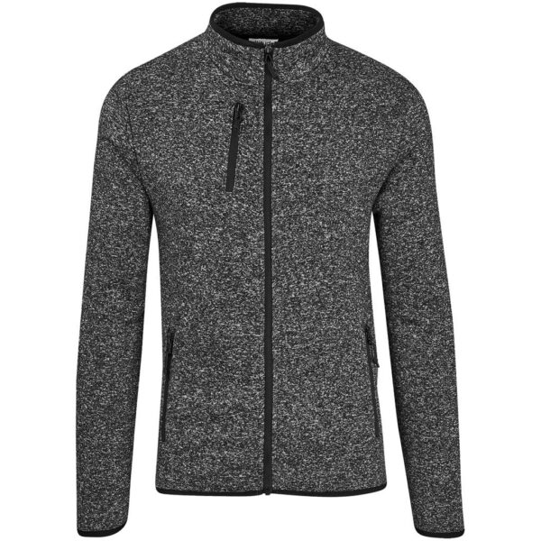 Mens Paragon Fleece Jacket - Charcoal - Image 2