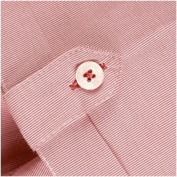 Mens Long Sleeve Portsmouth Shirt - Red - Image 3