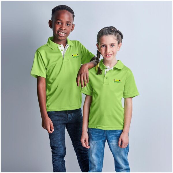 Kids Tournament Golf Shirt - Image 6