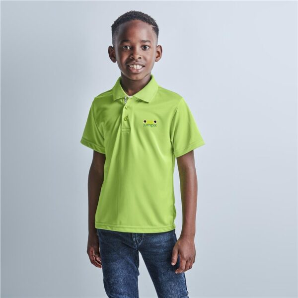 Kids Tournament Golf Shirt - Image 2