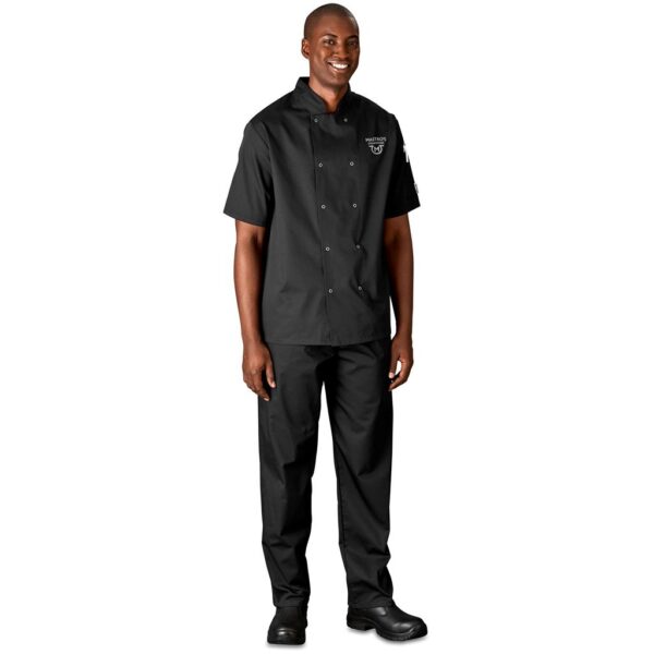 Unisex Short Sleeve Zest Chef Jacket - Image 4