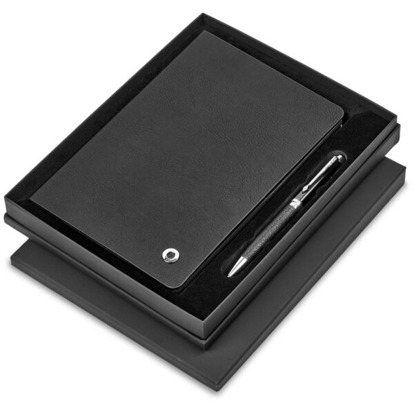 Alex Varga Corinthia Hard Cover Notebook & Pen Set - Image 6