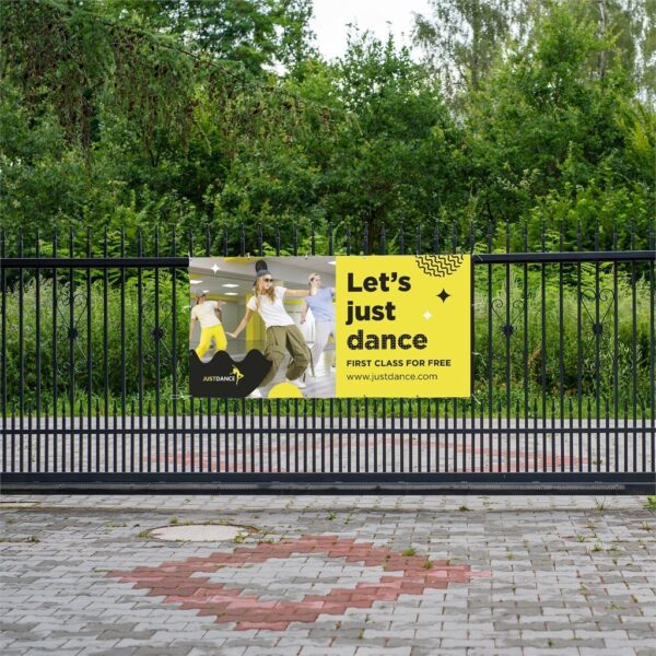 PVC Banner 2.45m x 1.2m - Image 6