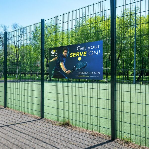Sublimated Display Fabric Banner 2.45m x 1.5m - Image 6
