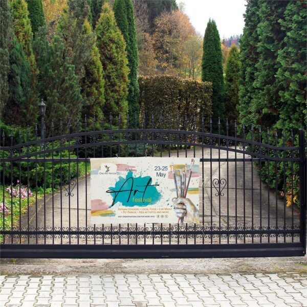Sublimated Display Fabric Banner 2m x 1.2m - Image 4