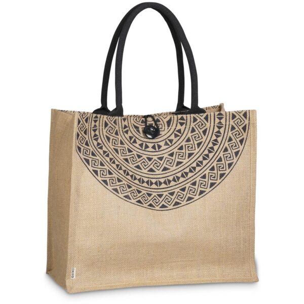 Okiyo Kashira Jute Tote - Image 5