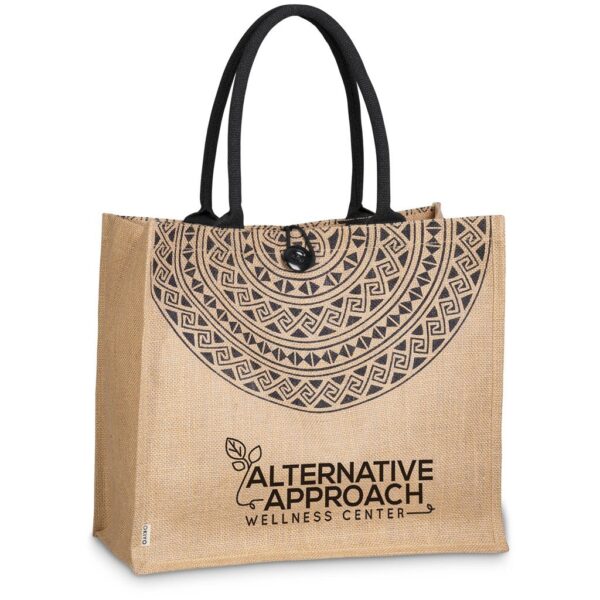 Okiyo Kashira Jute Tote - Image 2