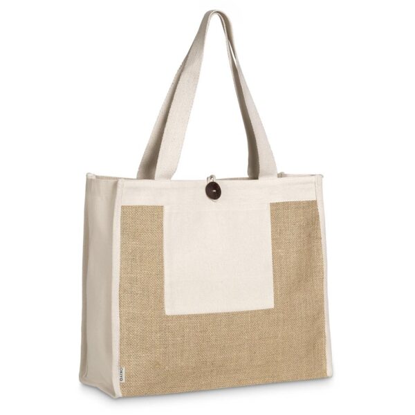 Okiyo Hikari Jute & Cotton Tote - Image 3