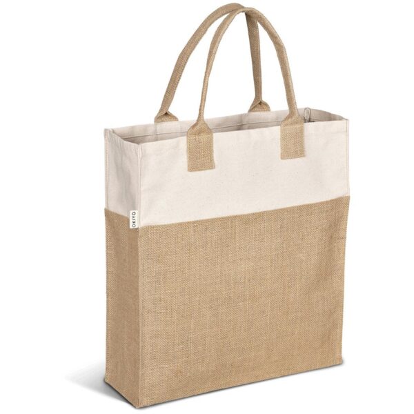 Okiyo Atsui Jute & Cotton Tote - Image 4