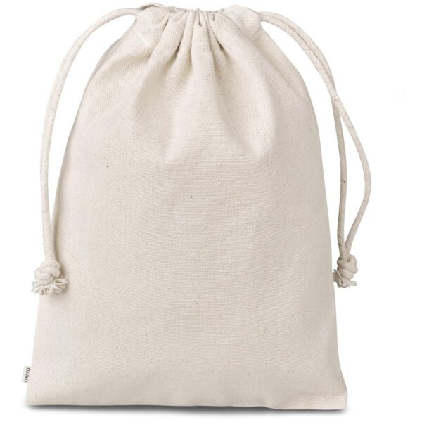 Okiyo Chikara Midi Cotton Drawstring Pouch - Image 4