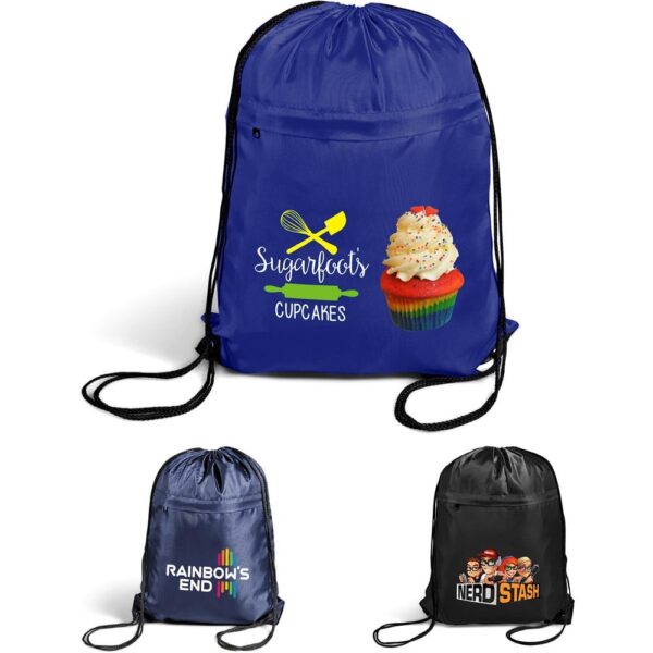 Northstar 210D Drawstring Bag - Image 2