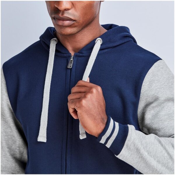 Mens Princeton Hooded Sweater - Navy - Image 3