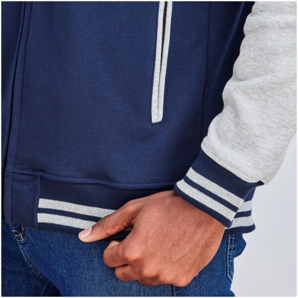 Mens Princeton Hooded Sweater - Navy - Image 5