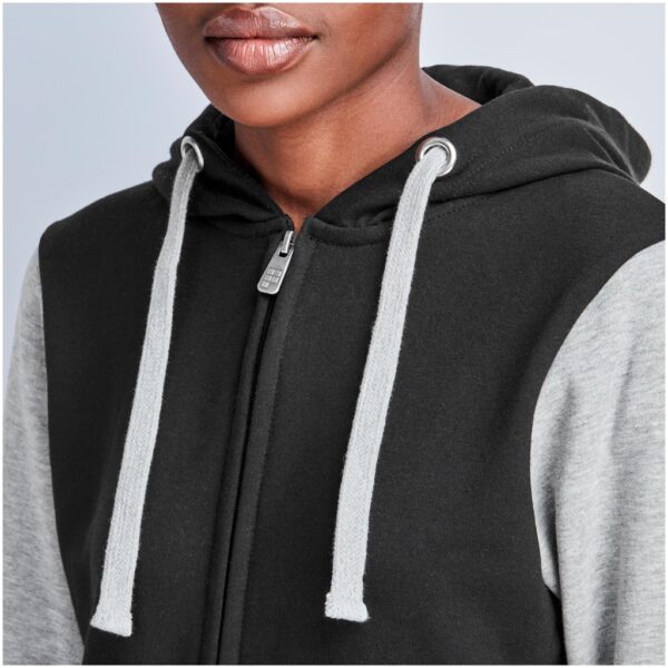 Ladies Princeton Hooded Sweater - Black - Image 6