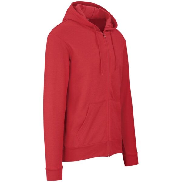 Mens Bravo Hooded Sweater - Red - Image 4