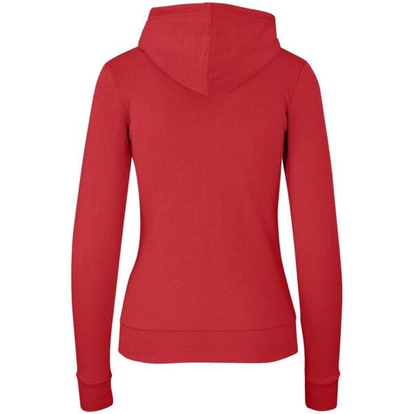 Ladies Bravo Hooded Sweater - Red - Image 4