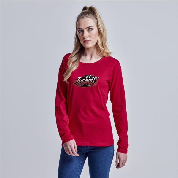 Ladies Long Sleeve Portland T-Shirt - Image 2