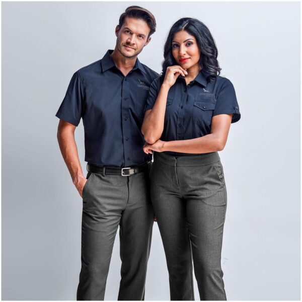 Ladies Short Sleeve Kensington Shirt - Image 4