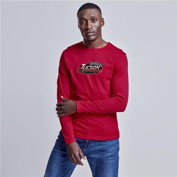 Mens Long Sleeve Portland T-Shirt - Image 2