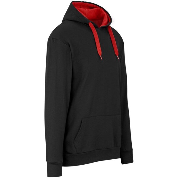 Mens Solo Hooded Sweater - Red - Image 3
