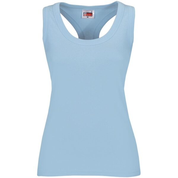 Ladies Maui Racerback Top - Blue - Image 2