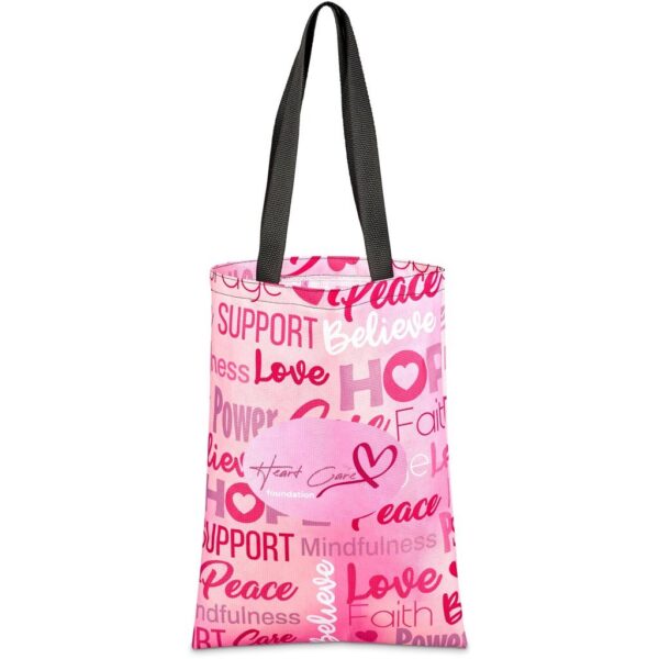 Hoppla Eden Recycled PET Stitch-Bond Shopper - Image 6