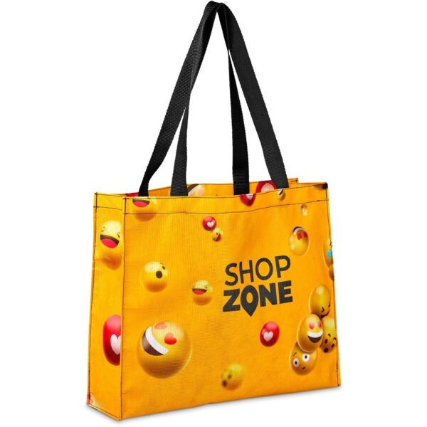 Hoppla Menlyn Recycled PET Stitch-Bond Shopper - Image 2