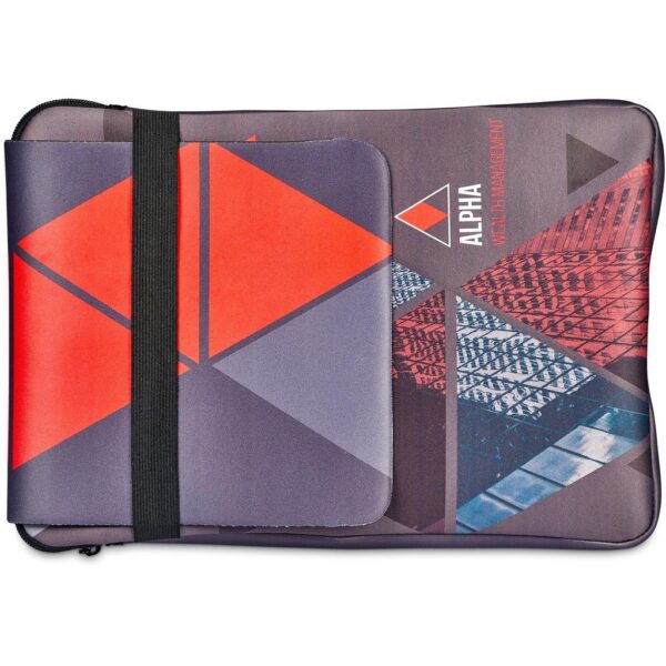 Hoppla Grotto 13 inch Neoprene Laptop Sleeve With Build-In Mouse Pad - Image 7